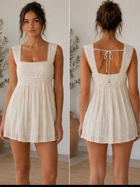 free people made me smile mini dress Free People FREE PEOPLE MADE ME SMILE Yellow Tansy